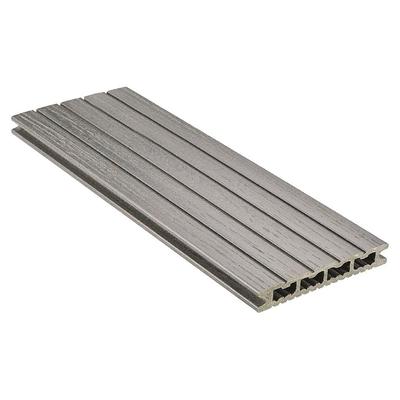 NATURinFORM WPC-Terrassendiele 21x139mm DIE KOMPAKTE plus Wabenprofildiele graphitgrau, 6000 mm