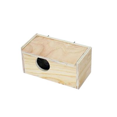 YML Assembled Wooden Nest Box for Inside Mount, Small