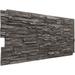 Ekena Millwork Canyon Ridge Stacked Faux Stone 45.75" x 24.5" Stone Wall Paneling in Gray | 1.25 D in | Wayfair PNU24X48CNSG