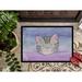 East Urban Home Cat Face Watercolor Non-Slip Outdoor Door Mat Synthetics | Rectangle 1'6" x 2'3" | Wayfair 065CDC6D519F48DFAC5ED2AE93FB0E3E