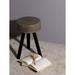 Brayden Studio® Debbi Mini Concrete Accent Stool Metal in Brown/Gray | 17 H x 18 W x 18 D in | Wayfair D9E19D0A162849DEAB04C6158B6FAAD6