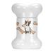 Tucker Murphy Pet™ Boston Terrier Bone Shaped Pet Treat Jar Ceramic, Size 9.0 H x 6.0 W x 5.0 D in | Wayfair 91825F6B3E4B4744984B933EE4329E51