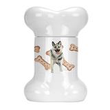 Tucker Murphy Pet™ East-European Shepherd Bone Shaped Pet Treat Jar Ceramic | 9 H x 6 W x 5 D in | Wayfair 17A5485EF3DA40F39E59A57744B1BD0E