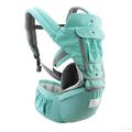 G-Tree All-in-One Ergonomic Baby Carrier, Baby Hip Seat -Adapt to Newborn, Infant & Toddler, Baby Wrap Carrier with Hip Seat, Green