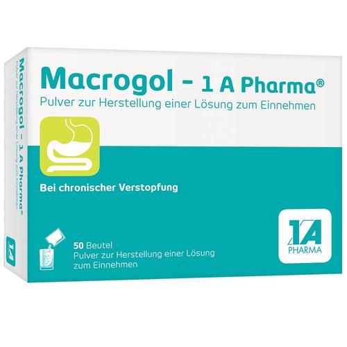 Macrogol-1A Pharma Plv.z.Her.e.Lsg.z.Einnehmen 100 St Pulver zur Herstellung einer Lösung zum Einnehmen