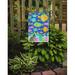 Caroline's Treasures Little Colorful Fishes 2-Sided Polyester 15 x 11.5 in. Garden Flag in Blue/Gray/Yellow | 15 H x 11.5 W in | Wayfair VHA3034GF