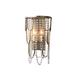 Allegri by Kalco Lighting Dulce 2 Light Casual Luxury Transitional Sconce by Kalco Metal in Gray | 15 H x 9 W x 6 D in | Wayfair 508820CSL