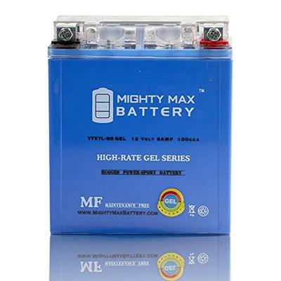 Mighty Max Battery 12V 6AH 100CCA Battery Replacement for Yamaha Scooter Zuma 125 09-10 Brand Produc