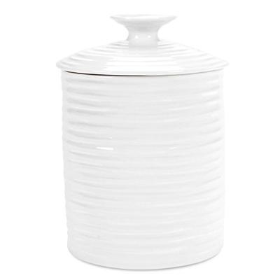 Portmeirion 749151446199 Sophie Conran White Cannister with Lid one