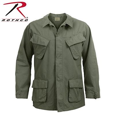 Rothco R/S Vintage Vietnam Fatigue Shirt, Olive Drab, 3X