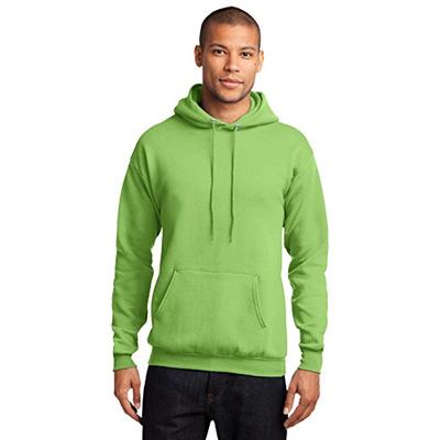 Port Company Classic Pullover Hooded Sweatshirt. - Large - Lime