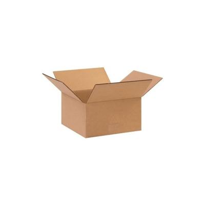 Box Partners Flat Corrugated Boxes, 10" x 10" x 5" - 25 each per Bundle