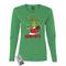 Custom Apparel R Us Drink Up Grinches Christmas Womens Long Sleeve Shirt Kelly Green S