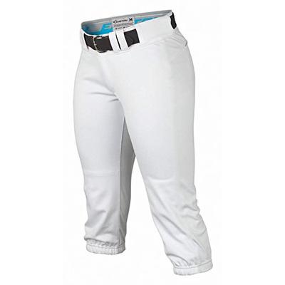 Easton A167120WHL Women's Baseball Clothing Pants Fastpitch, White