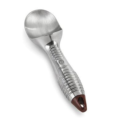 Vollrath 47274 Brown 4 Ounce Cast Aluminum Ice Cream Scoop