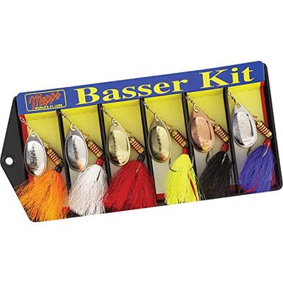 Mepps 500676#3 Aglia Assortment Dressed Basser Kit