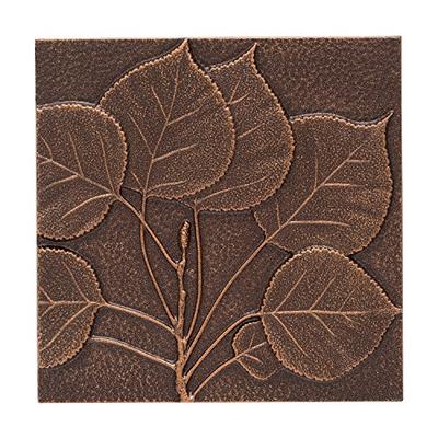 Whitehall Products Aspen Leaf Wall Decor, Antique Copper