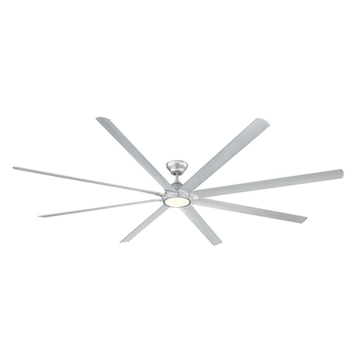Modern Forms Hydra Outdoor Rated 120 Inch Ceiling Fan with Light Kit - FR-W1805-120L-TT