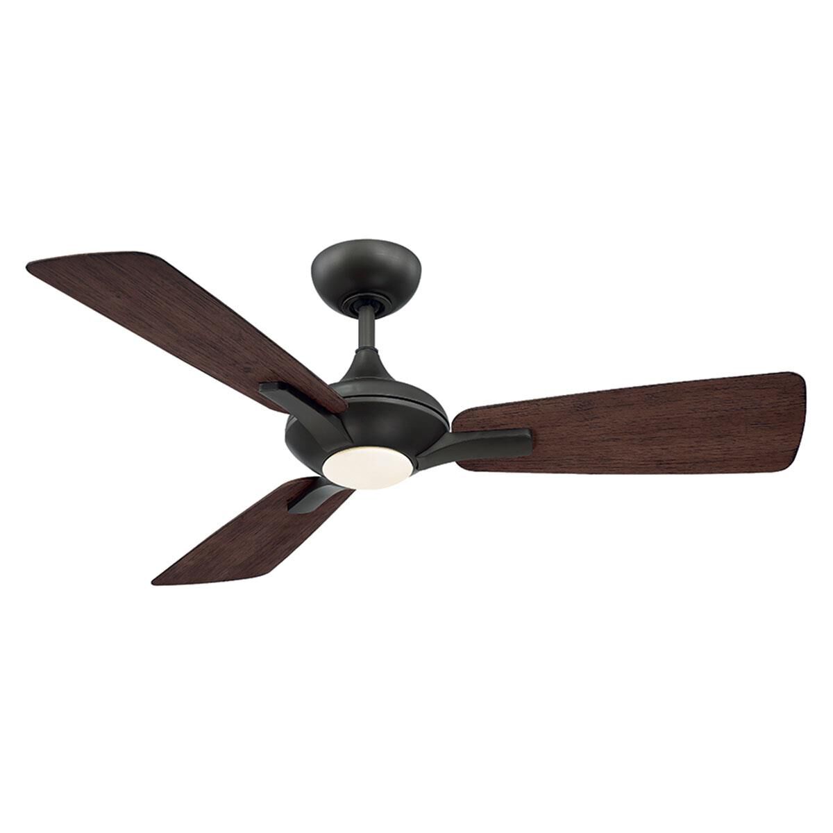 Modern Forms Mykonos Outdoor Rated 52 Inch Ceiling Fan with Light Kit - FR-W1819-52L-BZ/DW