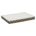 Quiet Time Defender Double Orthopedic Dog Bed, 30.25" L X 40" W X 10" H, Teflon Brown, Large, Brown / White