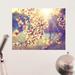 ArtVerse Cherry Blossoms at Sunset Removable Art Wall Decal Vinyl in Brown/Indigo | 14 H x 18 W in | Wayfair DUA009A1418A
