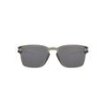 Oakley Men's 0Oo Latch Sq (A) 935802 Sunglasses, Matte Grey Ink/Blackiridium, 55