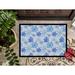 The Holiday Aisle® Ashlynn Watercolor Non-Slip Outdoor Door Mat Synthetics | Rectangle 1'6 x 2'3" | Wayfair D7BE1A9684BA45308F8615746551C6EA