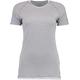 Schöffel Damen Merino Sport Shirt 1/2 Arm W, temperaturregulierendes Unterhemd, atmungsaktives Funktionsunterwäsche-Shirt in Wollqualität, light grey, XL