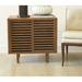 Global Views Nelson Bedside Chest Wood in Brown | 28 H x 29.5 W x 17 D in | Wayfair 7.20202