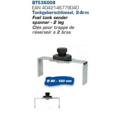 Brilliant Tools Tankgeberschlüssel, 2-Arm Montagewerkzeugsatz, Tankgeber/Kraftstoffpumpe BT536008