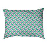 Tucker Murphy Pet™ Byrge Pillow/Classic Polyester/Fleece in Green/Indigo | 42.5 W x 32.5 D in | Wayfair 566AC7AEE6A84EB18873C66CA3E5B0FF