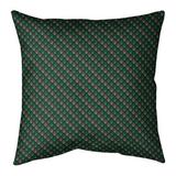 Latitude Run® Avicia Stripe Geometric Square Pillow Cover Polyester in Green | 9.5 H x 1 D in | Wayfair B6AC15E005CC48C88BDB72CE31F7EFA6