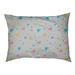 Tucker Murphy Pet™ Byrge Pink 90s Retro Pillow Polyester/Fleece in Pink/Blue/Yellow | Extra Large (52" W x 42" D x 17" H) | Wayfair