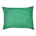 Tucker Murphy Pet™ Byrge Ditsy Floral Dog Pillow Polyester/Fleece in Green/White | 9.5 H x 29.5 W in | Wayfair E8A3D2C8970742349182C880822A44E6