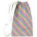 Ebern Designs Rainbow Stripe Ombre Geometric Laundry Bag Fabric in Pink/Gray | 76.5 H in | Wayfair E0A931783B304CF696BECE781828F6CB