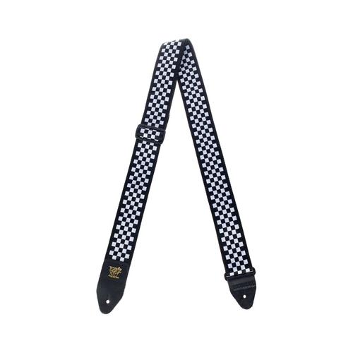 Ernie Ball E-Guitar Strap Black/White