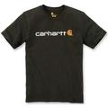 Carhartt EMEA Core Logo Workwear Short Sleeve Maglietta, verde, dimensione S