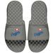 Youth ISlide Gray Los Angeles Dodgers Primary Logo Slide Sandals