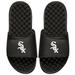 Men's ISlide Black Chicago White Sox Primary Logo Slide Sandals