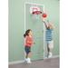 American Plastic Toys 3 Piece Basketball Backboard Set in Red/White | 20.5 H x 17 W x 14.75 D in | Wayfair 95050