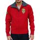 Fashion_First Mens David Hasselhoff Baywatch Mitch Buchannon Lifeguard Red Bomber Jacket