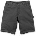 Carhartt Rigby Salopette short, noir-gris, taille 30