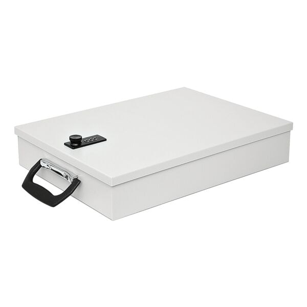 Wedo Dokumentenkassette für DIN A4 mit Zahlenschloss grau, 35.5x6.7x26 cm Image