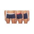 Tommy Hilfiger Men's 3p Lr Trunk Boxer Shorts, Multicoloured (Multi/Peacoat 904), Xx-Large (Pack of 3)