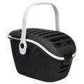 L 51 x B 38 x H 33 cm Curver Transport Box schwarz Hund