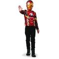 Rubies Costume Co. Inc Iron Man Chest Set Avengers Rubies I-300113 Offizielles Marvel Top und Maske Kostüm, Einheitsgröße, Cartoon, Rot