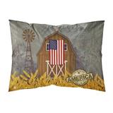 East Urban Home Barn Land of America Pillowcase Microfiber/Polyester | Wayfair DF4A113B683E408496B72B77ECF5CFB1