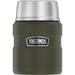 Thermos Stainless King Vacuum-Insulated 16 Oz. Food Storage Container Metal in Black/Gray | 5.5 H x 3.7 W x 3.7 D in | Wayfair THRSK3000AGTR4