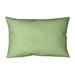 Ebern Designs Leffel Square Lattice Indoor/Outdoor Lumbar Pillow Polyester/Polyfill blend in Orange/Green | 31 H x 21.5 W x 3 D in | Wayfair