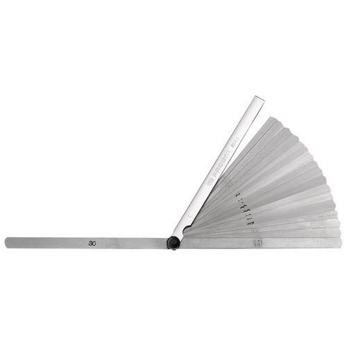 Facom 1 Jauge d'épaisseurs métriques longues à bout rond Facom